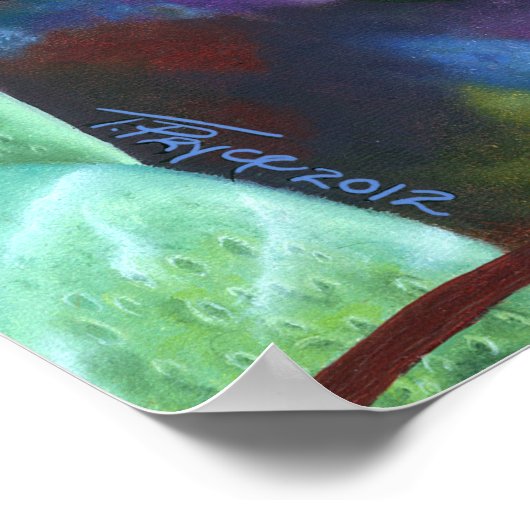 Ruby Mermaidポスター ポスター (角)