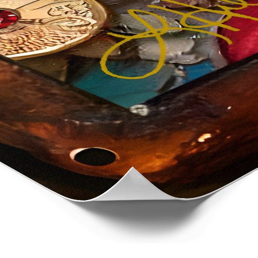 Ruby Pomegranate Heart Steampunk Series ポスター (角)