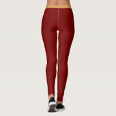 “RUBY RED” – ACTIVEWEAR LEGGINGS レギンス (裏面)