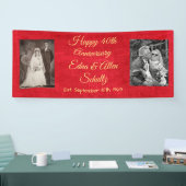 Ruby Red and Data Happy 40周年記念バナー 横断幕 (トレードショー)