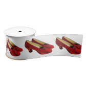 Ruby Red Slippers Shoes Ribbon for Oz fans サテンリボン (リール)
