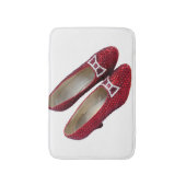 Ruby Red Slippers Shoes Wicked Bathmat! バスマット (正面縦)