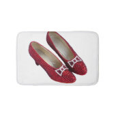 Ruby Red Slippers Shoes Wicked Bathmat! バスマット (正面)