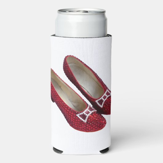 Ruby Red Slippers Shoes Wicked Seltzer Can Cooler スリム缶クーラー (Seltzer裏面)