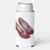 Ruby Red Slippers Shoes Wicked Seltzer Can Cooler スリム缶クーラー (Seltzer正面)