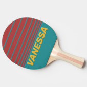 Ruby Reef Horizon Striping with Name 卓球ラケット (横)