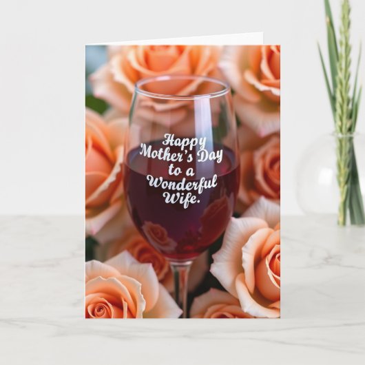 Ruby Roses Sweet Mothers Day Card カード (正面)