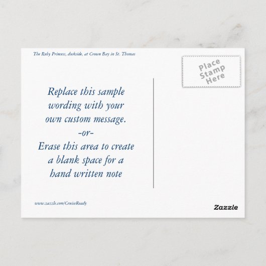 Ruby Stern Viewはがき ポストカード (裏面)