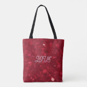 Ruby tote bag for valentines day トートバッグ (裏面)
