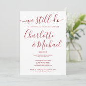 Ruby Weはまだスクリプトの誓い更新記念日を行う 招待状 (スタンド正面)