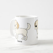 Rubyforniaの金実験室のBlondieのクラシックのマグ コーヒーマグカップ (正面左)