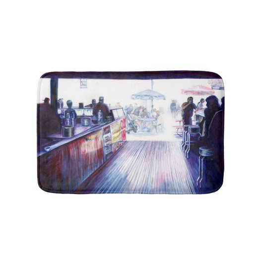 Ruby's, Coney Island, New York バスマット (正面)