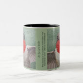 Rubythroatのハチドリ ツートーンマグカップ (中央)