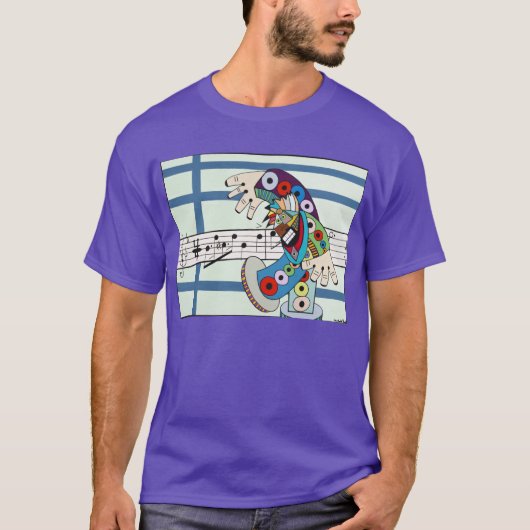 Ruchellアレキサンダー著"コンダクター" Tシャツ (正面)