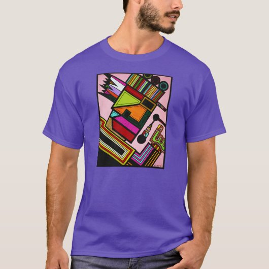 Ruchellアレキサンダー著"ジョニーP" Tシャツ (正面)
