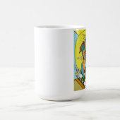 Ruchellアレキサンダー著"ラグタイム場面" コーヒーマグカップ (中央)