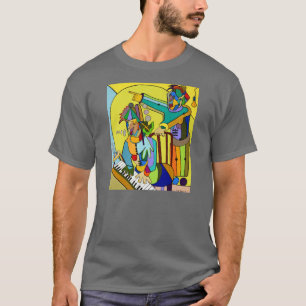 Ruchellアレキサンダー著"ラグタイム場面" Tシャツ