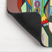 Ruchellアレキサンダー著"野生のビル" マウスパッド (コーナー)