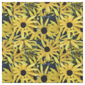 Rudbeckia Black Eyed Susans geo 1 ファブリック (クローズアップ)