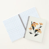 Rudbeckia Hirta黒い目のスーザン美学の花 ノートブック (内部)