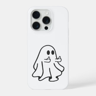 Rude Ghost – Funny Offensive Halloween iPhone Case iPhone 15 Proケース