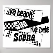 Rude Zombie ska scene poster ポスター (正面)