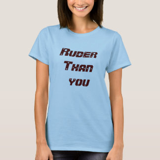 Ruderよりも Tシャツ