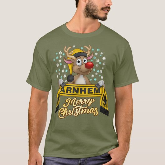 Rudolf met FanSjaal Arnhem Tシャツ (正面)