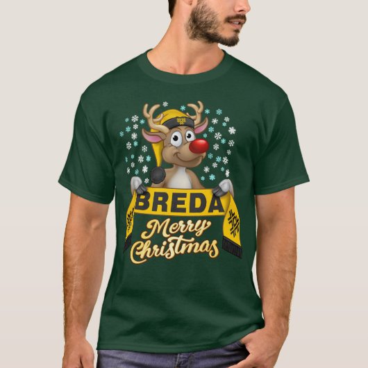 Rudolf met FanSjaal Breda Tシャツ (正面)