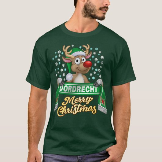 Rudolf met FanSjaal Dordrecht Tシャツ (正面)