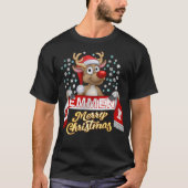 Rudolf met FanSjaal Emmen T-shirt Tシャツ (正面)