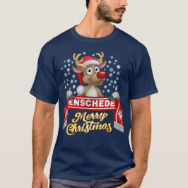 Rudolf met FanSjaal Enschede Tシャツ