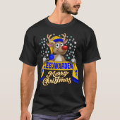 Rudolf met FanSjaal Leeuwarden Tシャツ (正面)