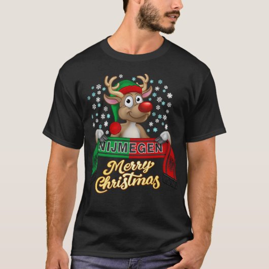 Rudolf met FanSjaal Nijmegen Tシャツ (正面)