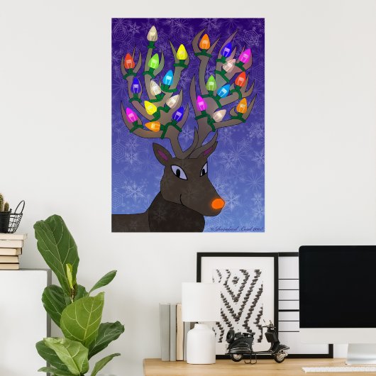 Rudolf Poster ポスター (ホームオフィス)