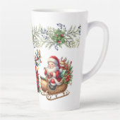 Rudolf The Rednosed Reindeer  カフェラテマグ (右)