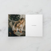 Rudolf the Reindeer wishes you a Merry Christmas シーズンカード (内部)