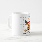 Rudolf Weihnachten Tasse コーヒーマグカップ (正面左)