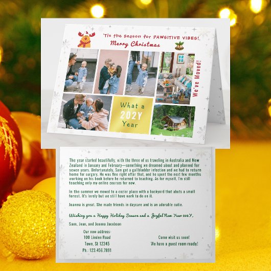 Rudolph おもしろい 7枚引っ越しましたかわいい シーズンカード