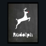 Rudolph ポスター<br><div class="desc">The most famous of Santa Claus' reindeer.</div>