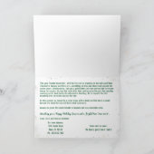 Rudolph 7写真おもしろいコラージュ引っ越しましたゴールデン シーズンカード (内部)