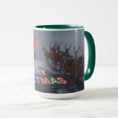Rudolph, Not A Word Christmas Mug AI Used マグカップ (正面右)
