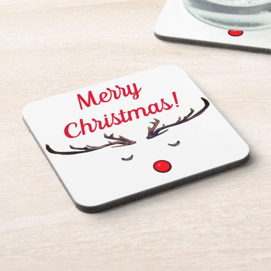 Rudolph Plastic, Set of 6, Plastic Coasters コースター (左側)
