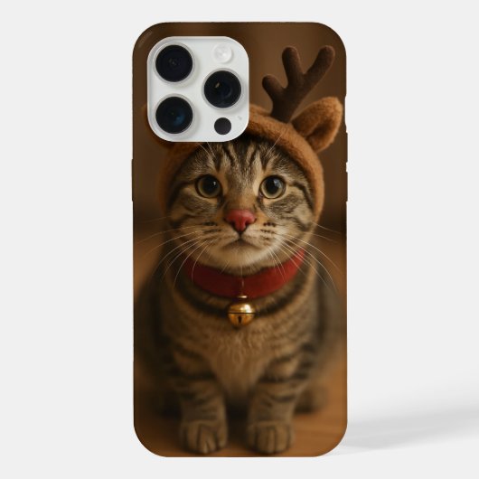 Rudolph the Cat iPhone 15 Pro Max Case iPhoneケース (裏面)