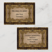 Rudolphsムーサコンラッドのビクトリア時代の人 名刺 (正面/裏面)