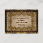 Rudolphsムーサコンラッドのビクトリア時代の人 名刺 (裏面)