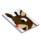 Rudulphトナカイのノート ノートブック (右側)