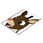 Rudulphトナカイのノート ノートブック (左側)