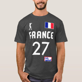 Rudy Govert )(( 2021フランスのバスケットボールチームJerse Tシャツ