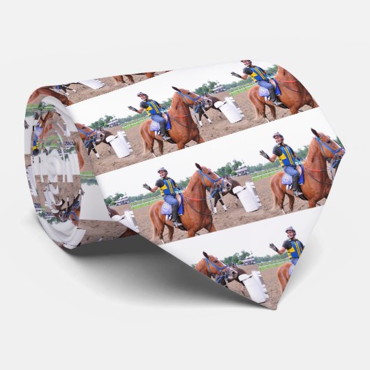 Rudy Rodriguezとのサラトガのオープニングデー ネクタイ (ロール)